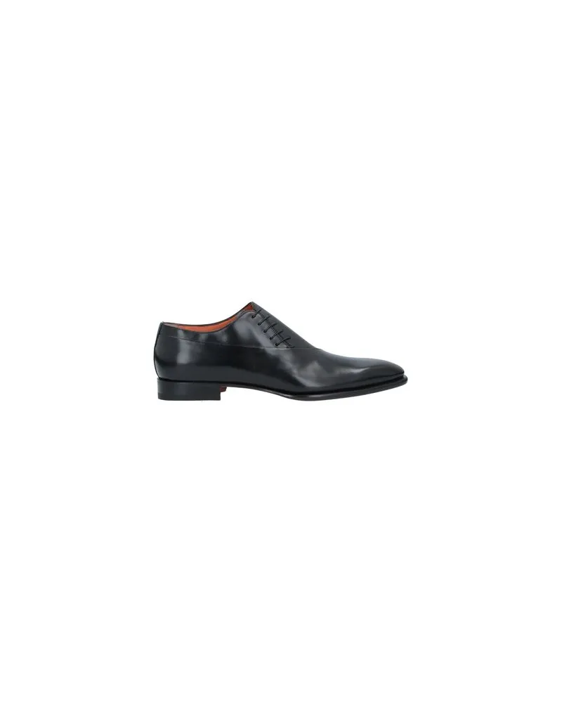 Santoni SCHUHE - Schnürschuheauf YOOX.COM Schwarz