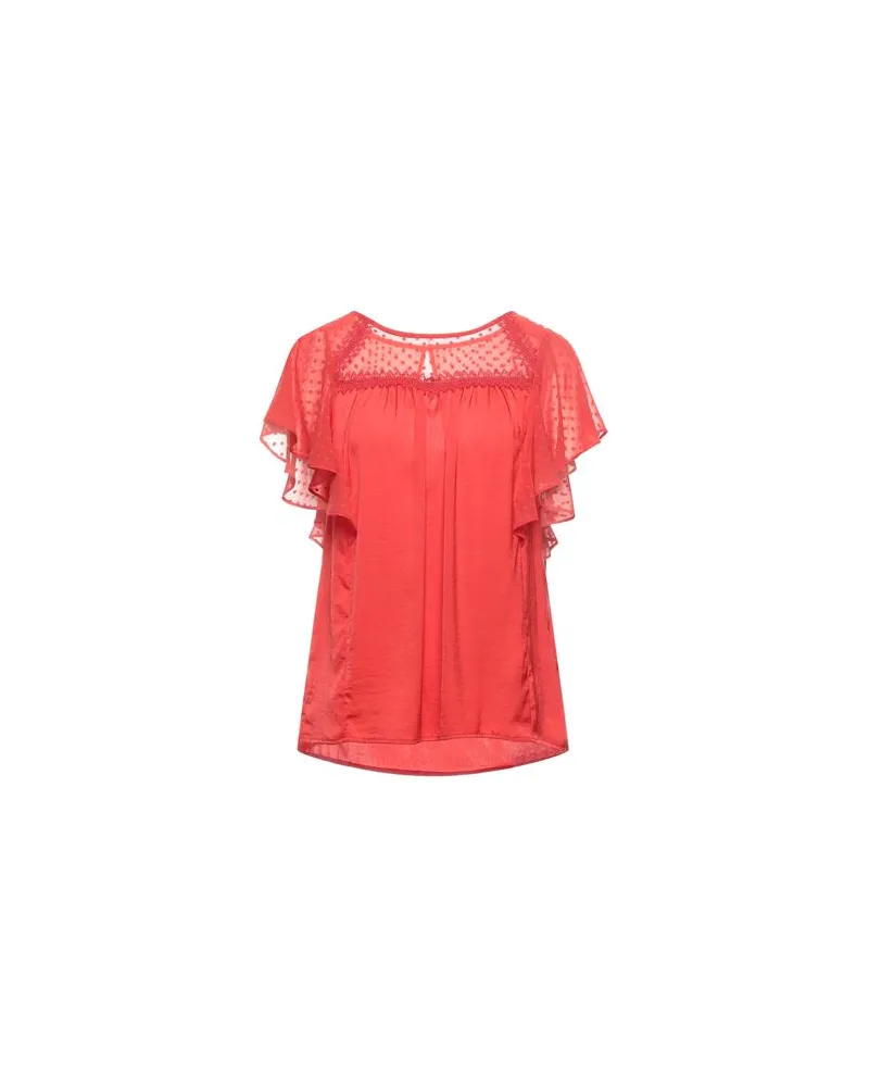 Naf Naf TOPS - Topsauf YOOX.COM Rot