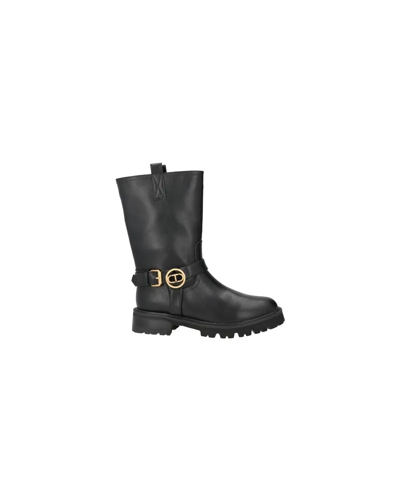 Twin-Set SCHUHE - Stiefelettenauf YOOX.COM Schwarz