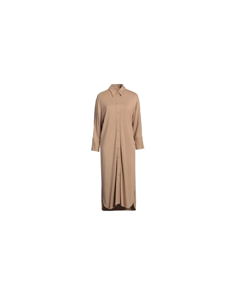 NENETTE KLEIDER - Midi-Kleiderauf YOOX.COM Sand