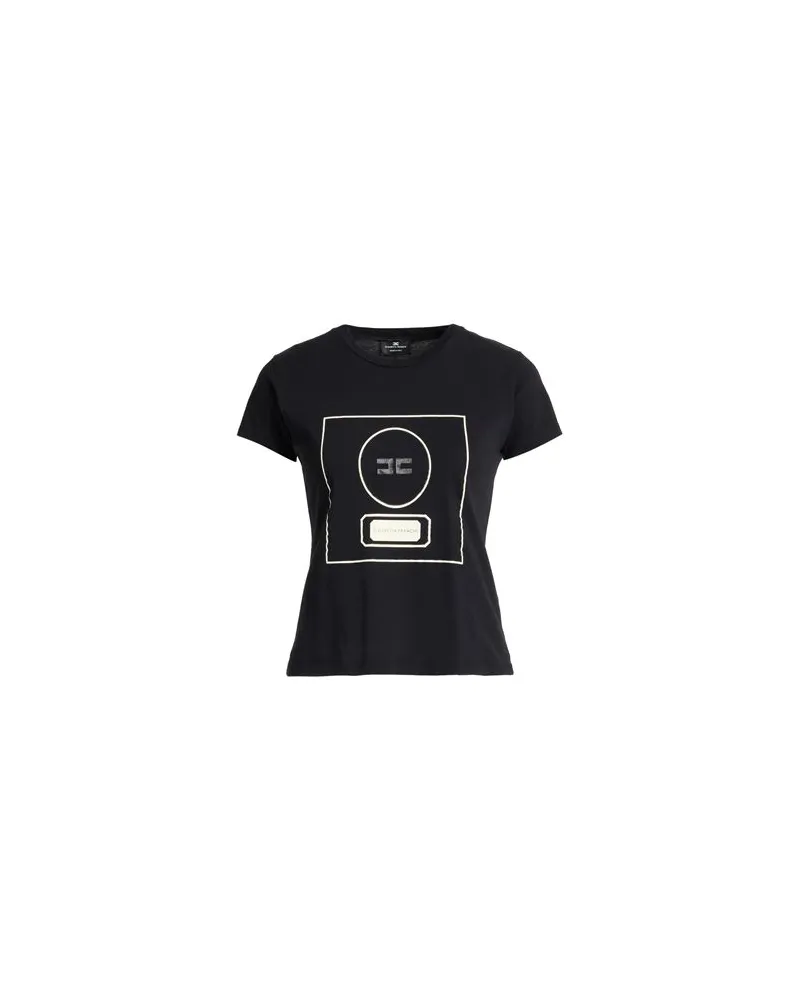 Elisabetta Franchi TOPS - T-shirtsauf YOOX.COM Schwarz