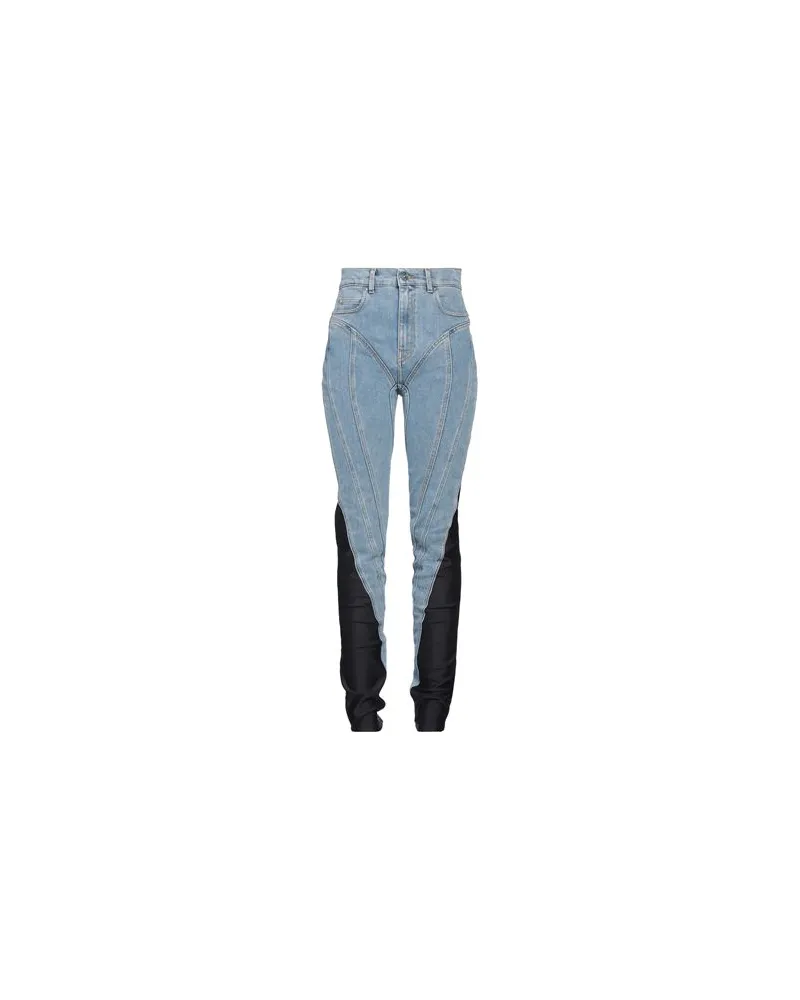 Thierry Mugler HOSEN & RÖCKE - Jeanshosenauf YOOX.COM Blau