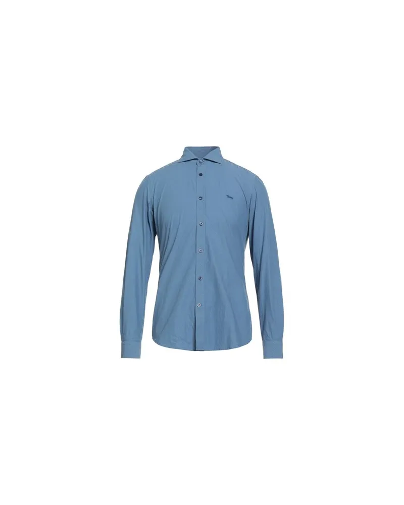 Harmont & Blaine TOPS - Hemdenauf YOOX.COM Taubenblau