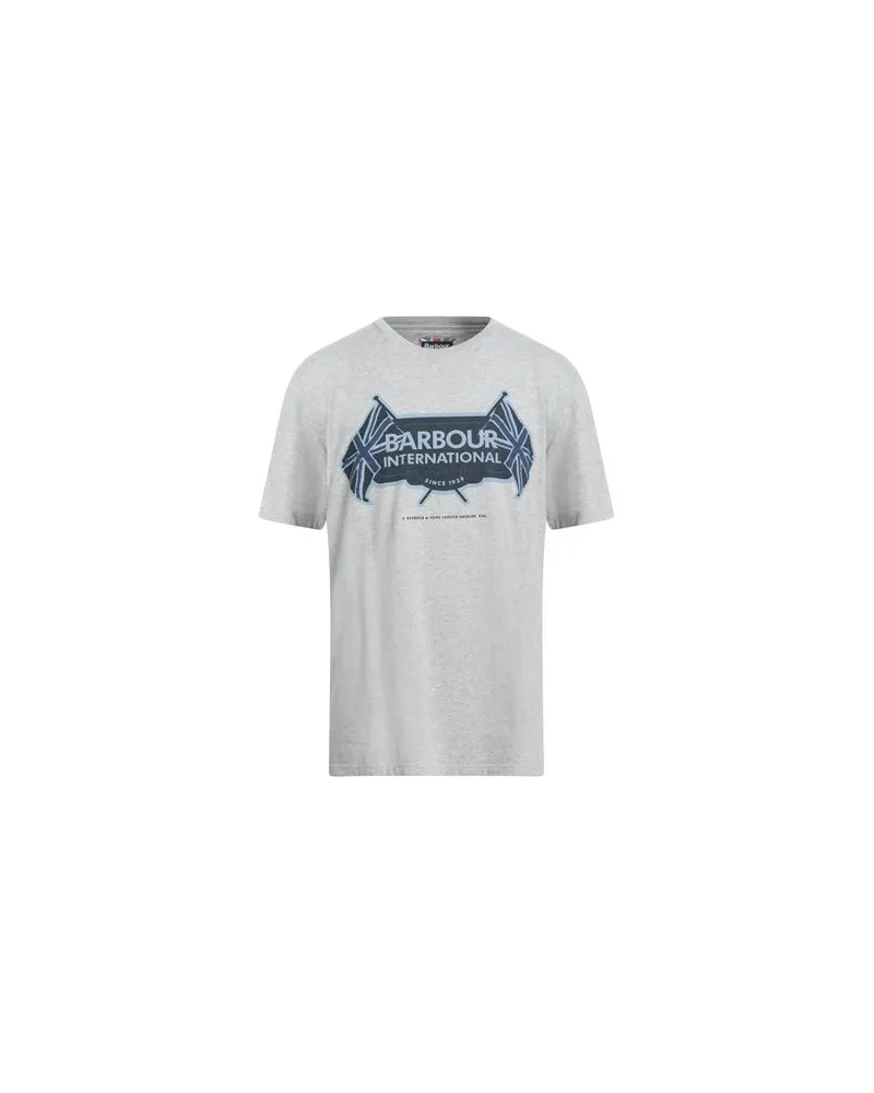 Barbour INTERNATIONAL - TOPS - T-shirtsauf YOOX.COM Hellgrau