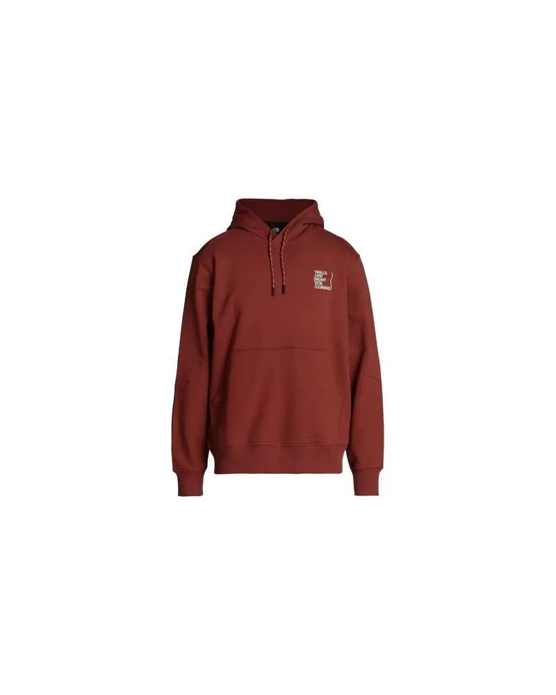 The North Face M OUTDOOR GRAPHIC HOODIE  - TOPS - Sweatshirtsauf YOOX.COM Braun