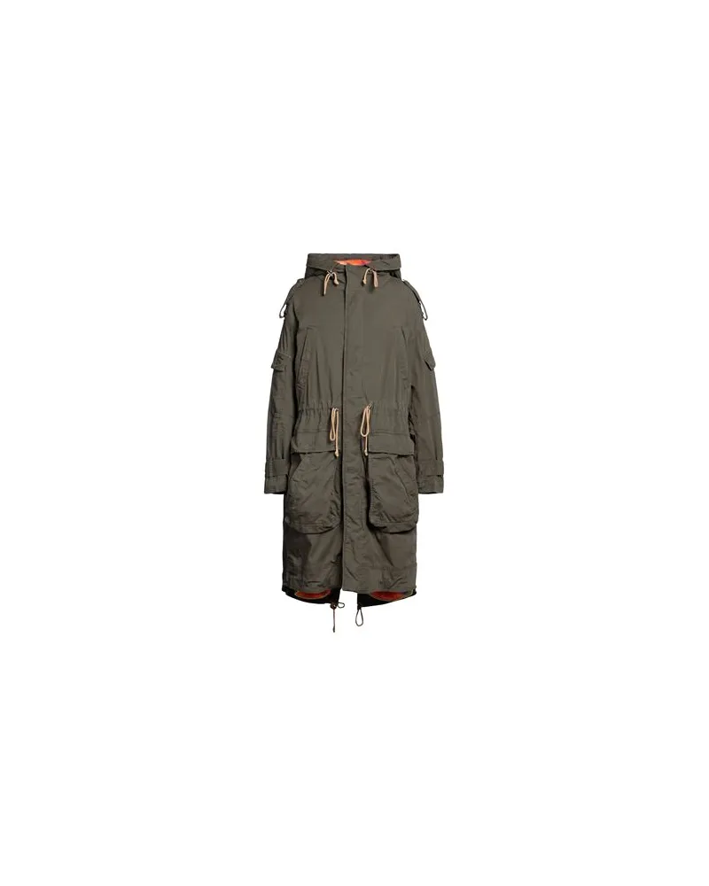 Dsquared2 JACKEN & MÄNTEL - Mäntelauf YOOX.COM Militärgrün