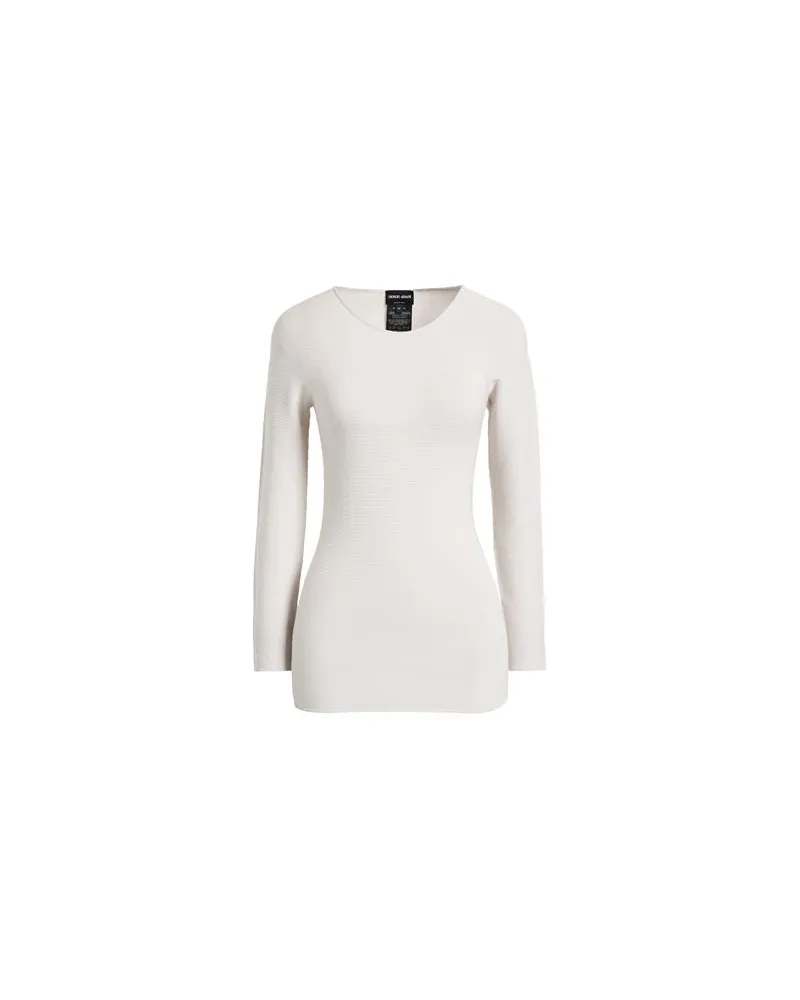 Giorgio Armani STRICKWAREN - Pulloverauf YOOX.COM Hellgrau