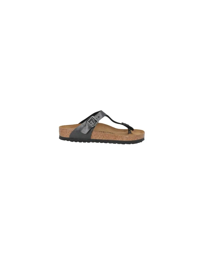 Birkenstock SCHUHE - Zehentrennerauf YOOX.COM Braungrau