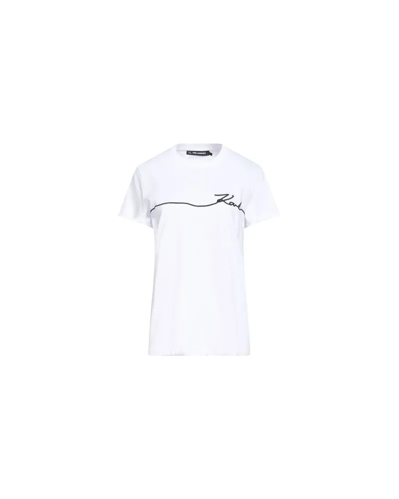 Karl Lagerfeld TOPS - T-shirtsauf YOOX.COM Weiß
