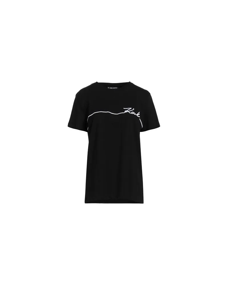 Karl Lagerfeld TOPS - T-shirtsauf YOOX.COM Schwarz