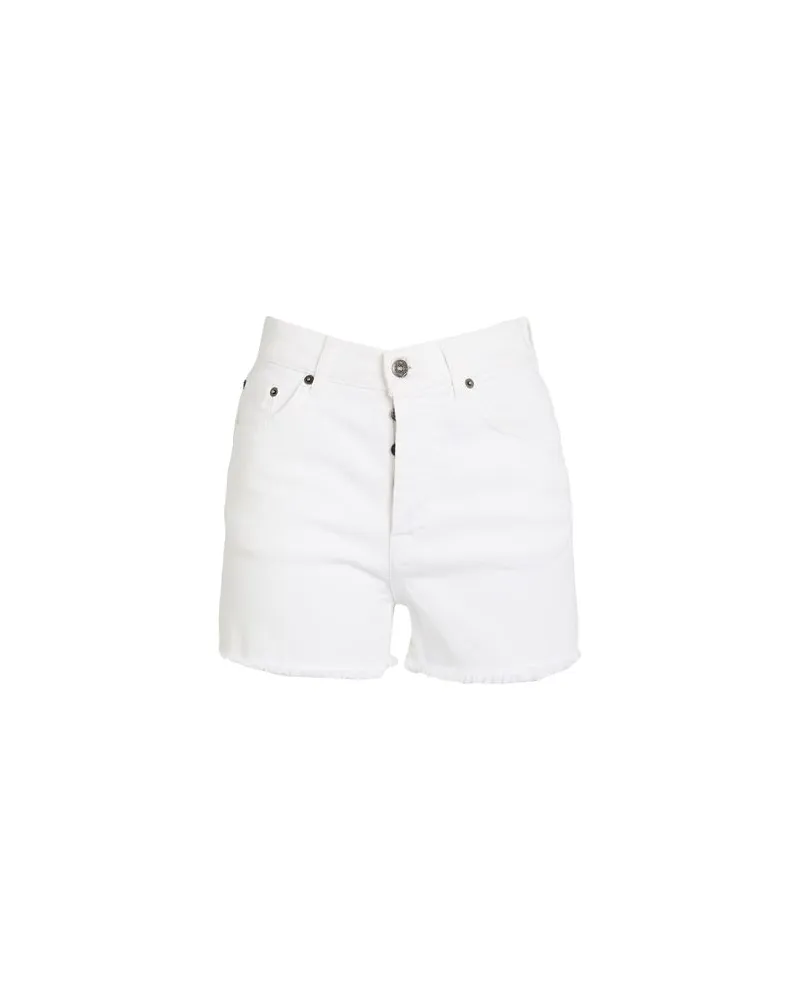 Dondup HOSEN & RÖCKE - Jeansshortsauf YOOX.COM Weiß