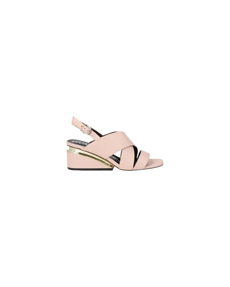 Luciano Barachini SCHUHE - Sandalenauf YOOX.COM Hellrosa