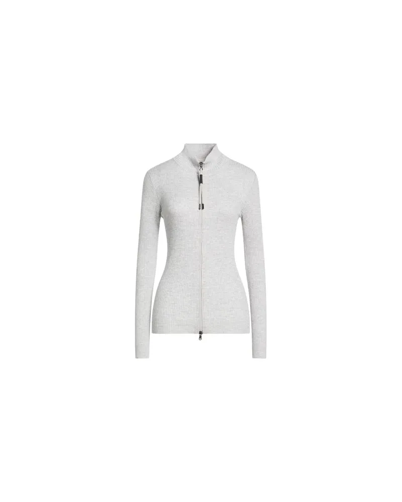 Brunello Cucinelli STRICKWAREN - Strickjackenauf YOOX.COM Hellgrau