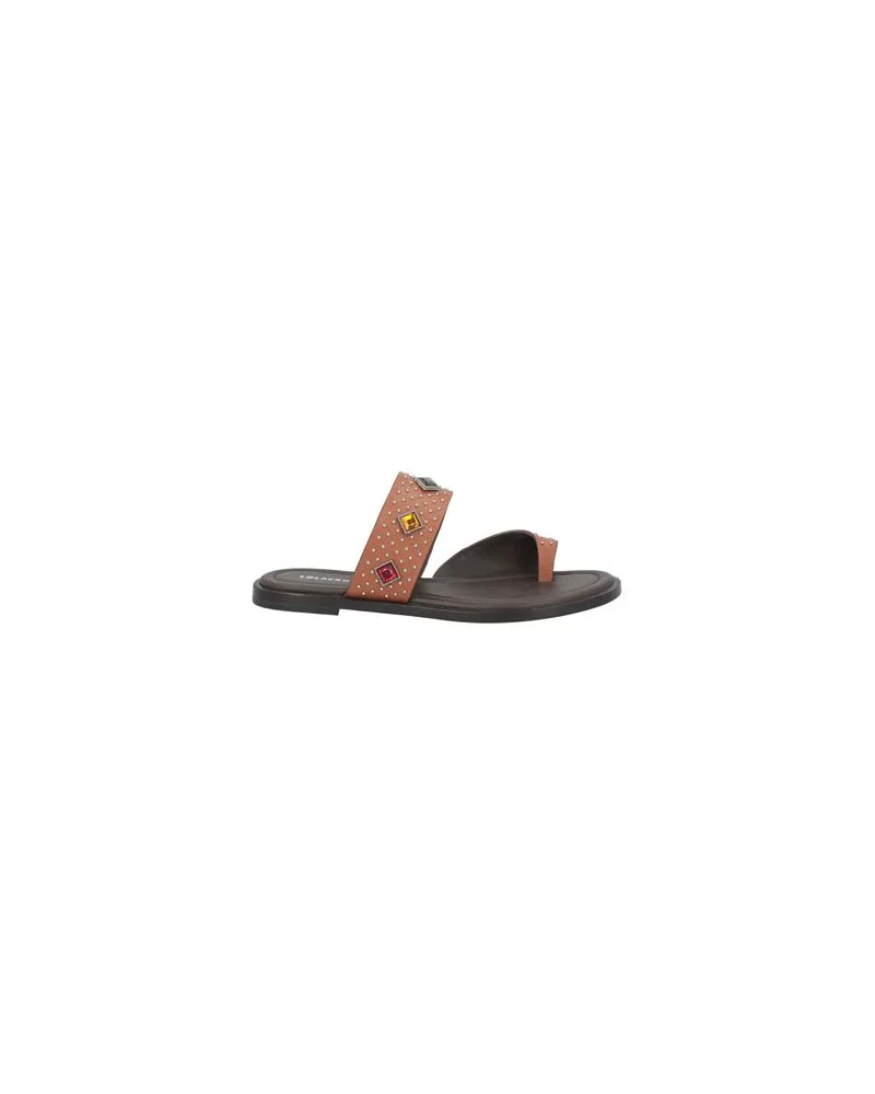 Lola Cruz SCHUHE - Zehentrennerauf YOOX.COM Lederfarben