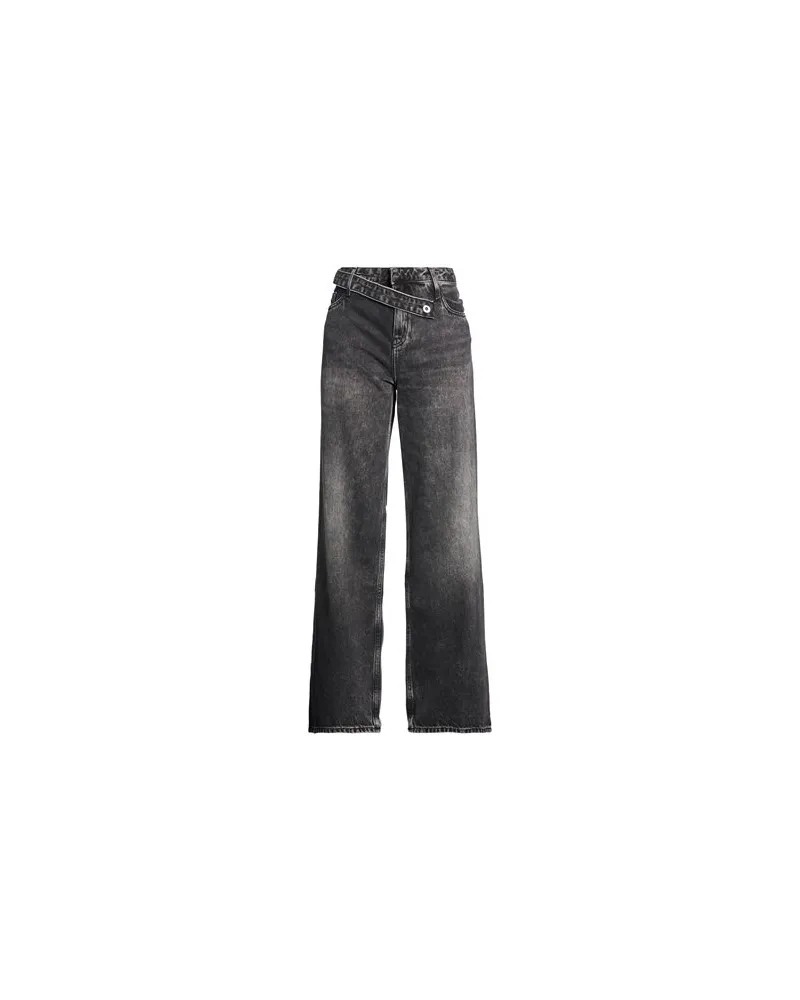 Karl Lagerfeld HOSEN & RÖCKE - Jeanshosenauf YOOX.COM Schwarz