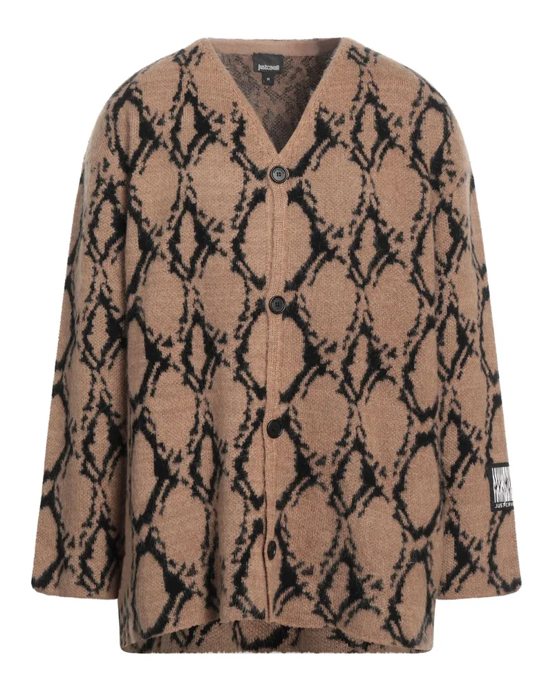 Just Cavalli Strickjacke Kamel