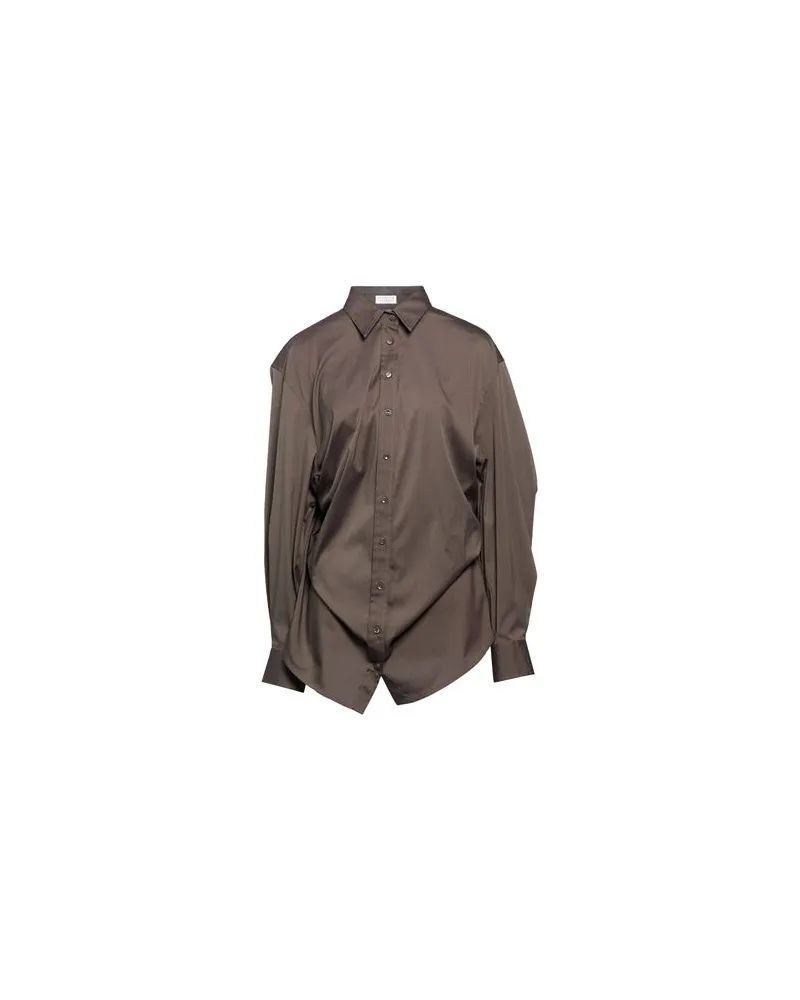 Brunello Cucinelli TOPS - Hemdenauf YOOX.COM Maulwurfsgrau