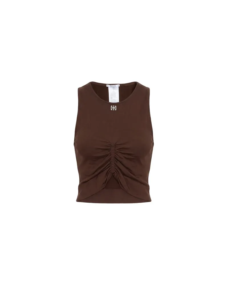 Wolford TOPS - Topsauf YOOX.COM Dunkelbraun