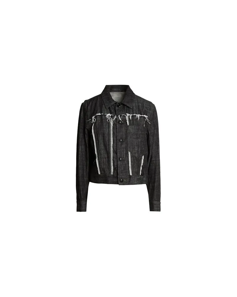 Y'S YOHJI YAMAMOTO JACKEN & MÄNTEL - Jeansjacken/Mäntelauf YOOX.COM Schwarz