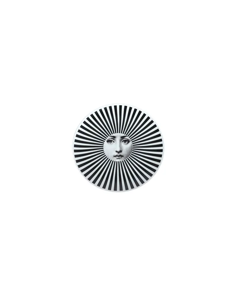 Fornasetti PLATE TEMA E VARIAZIONI N.247   - DEKORATIONEN - Dekotellerauf YOOX.COM Schwarz