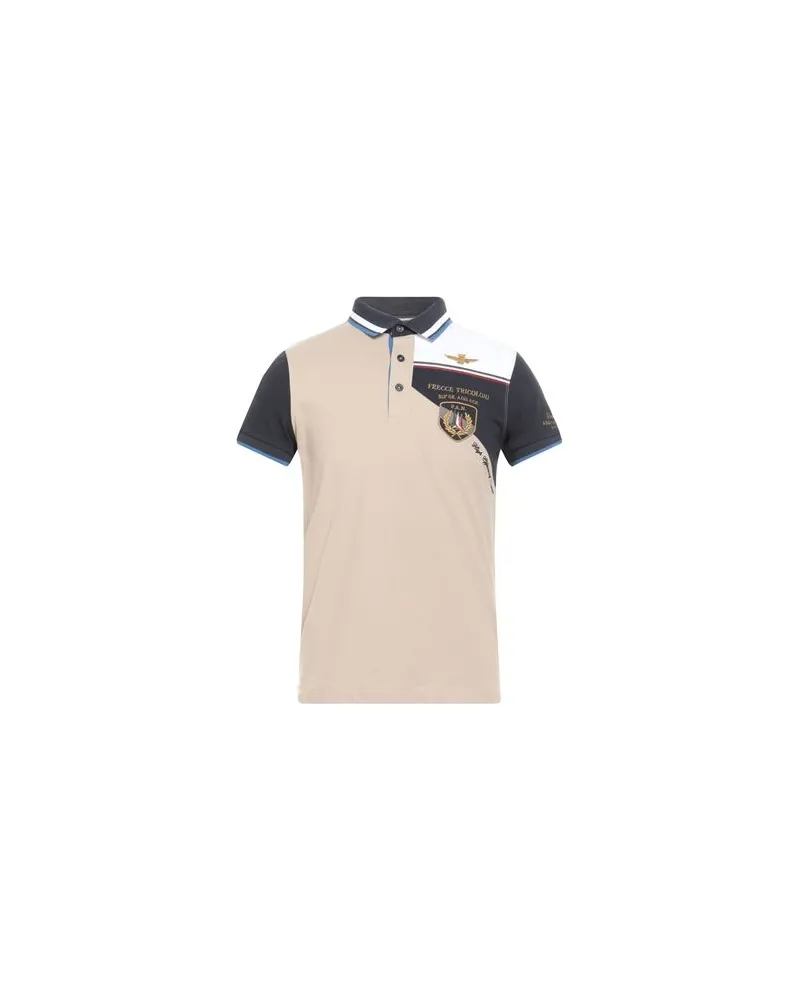 Aeronautica Militare TOPS - Poloshirtsauf YOOX.COM Beige