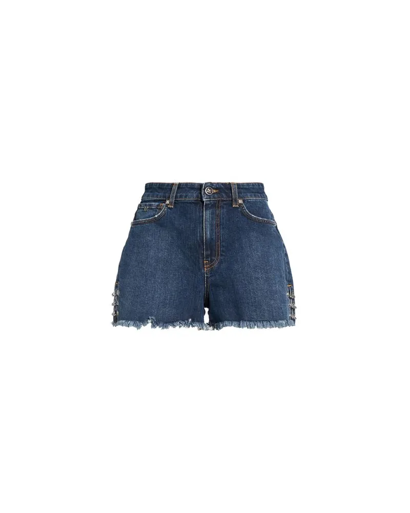 John Richmond HOSEN & RÖCKE - Jeansshortsauf YOOX.COM Blau