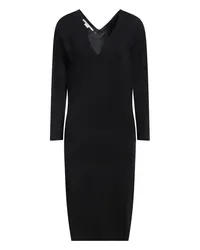 Stella McCartney Midi-Kleid Schwarz