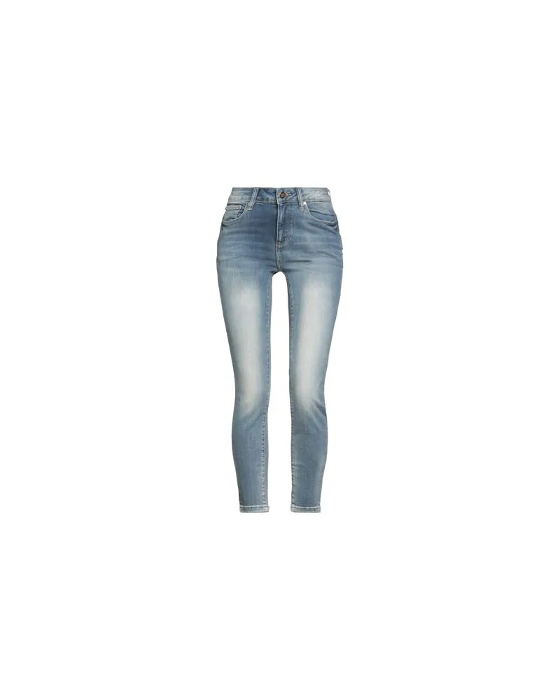 Fracomina JEANS - HOSEN & RÖCKE - Jeanshosenauf YOOX.COM Blau