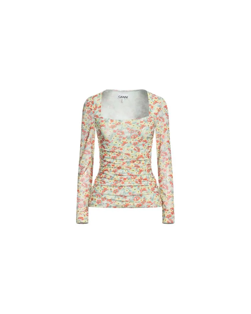 Ganni TOPS - Topsauf YOOX.COM Säuregrün