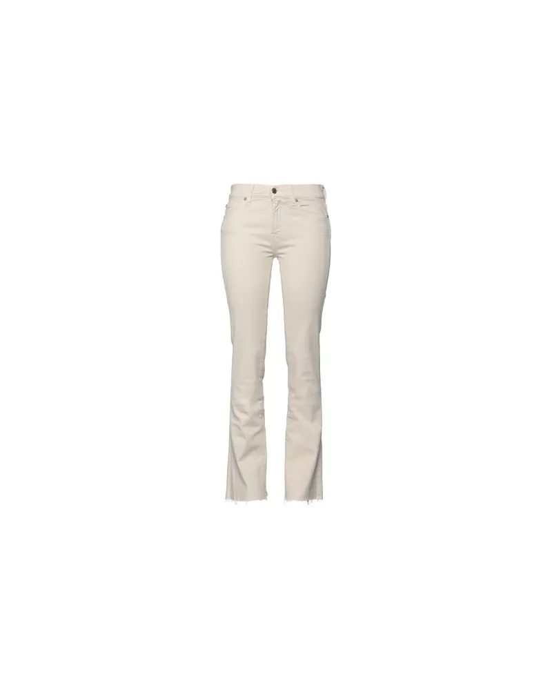 7 for all mankind HOSEN & RÖCKE - Jeanshosenauf YOOX.COM Beige