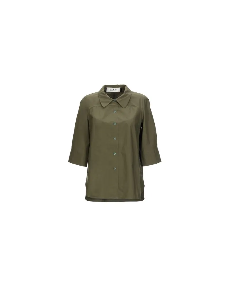 Marni TOPS - Hemdenauf YOOX.COM Militärgrün