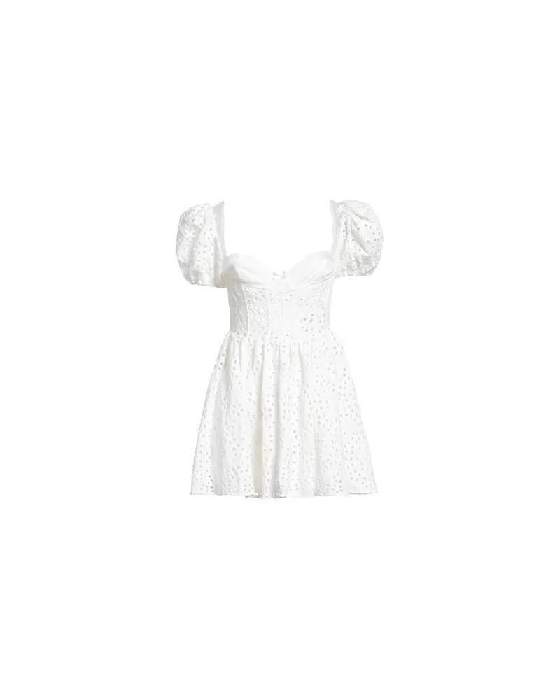For Love and Lemons KLEIDER - Mini-Kleiderauf YOOX.COM Weiß