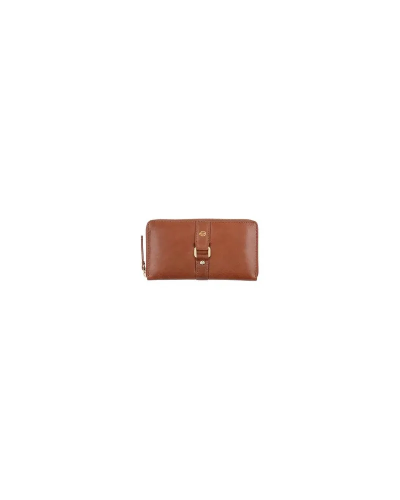 Piquadro Kleinlederwaren - Brieftaschenauf YOOX.COM Braun