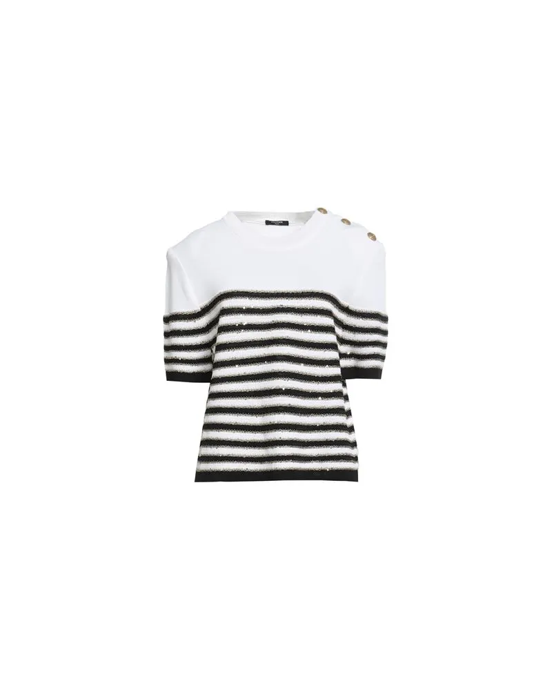 Balmain STRICKWAREN - Pulloverauf YOOX.COM Weiß