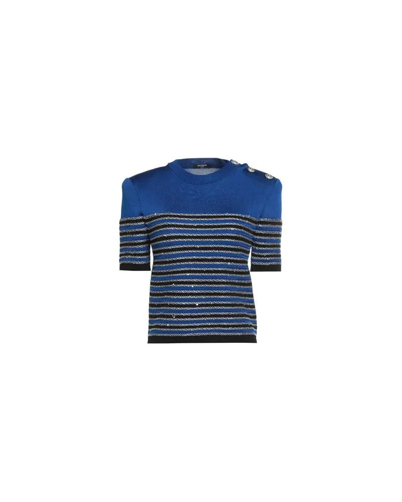 Balmain STRICKWAREN - Pulloverauf YOOX.COM Königsblau