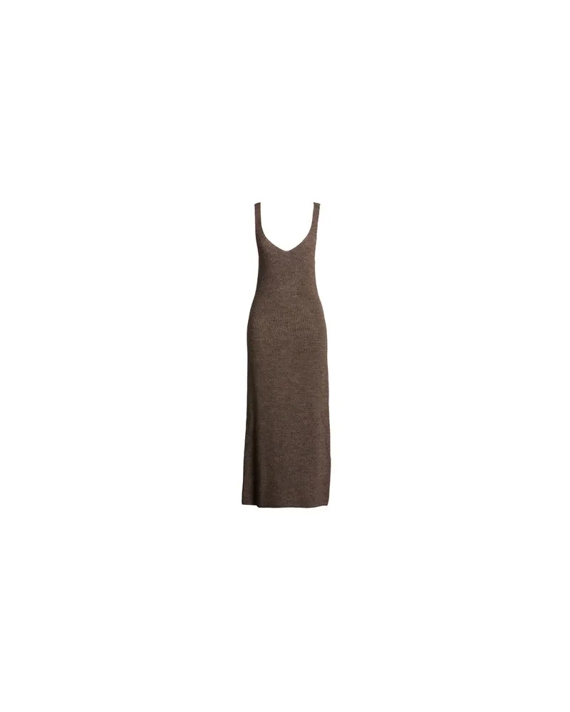 ALYSI KLEIDER - Maxi-Kleiderauf YOOX.COM Khaki