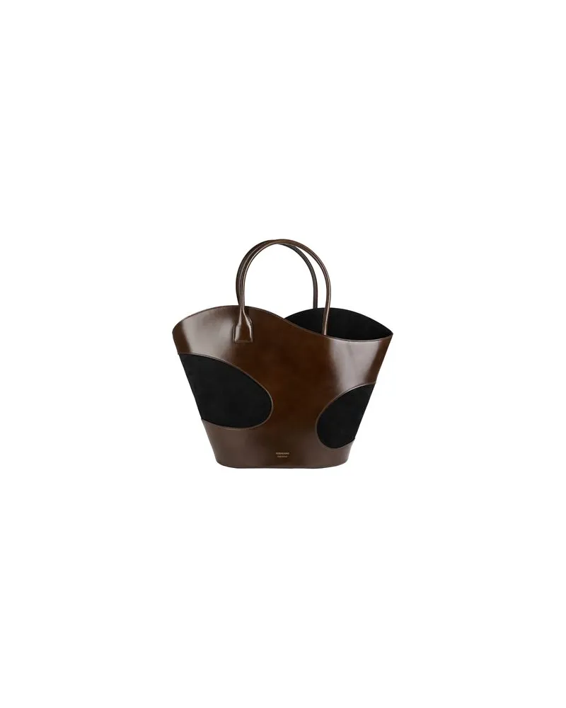 Ferragamo TASCHEN - Handtaschenauf YOOX.COM Schokobraun