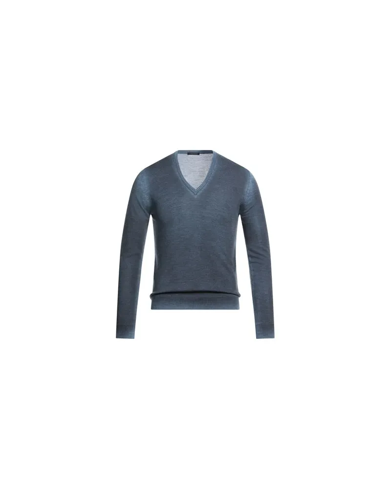 Roberto Collina STRICKWAREN - Pulloverauf YOOX.COM Taubenblau