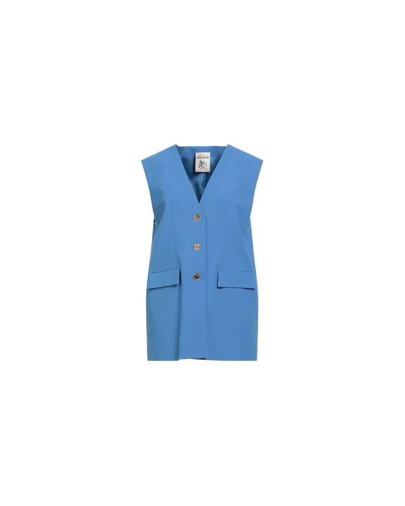 Semicouture ANZÜGE und CO-ORDS - Couture-Westenauf YOOX.COM Azurblau