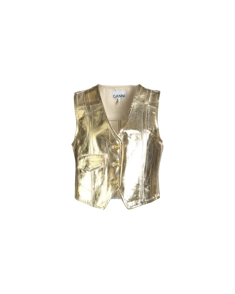 Ganni ANZÜGE und CO-ORDS - Couture-Westenauf YOOX.COM Gold