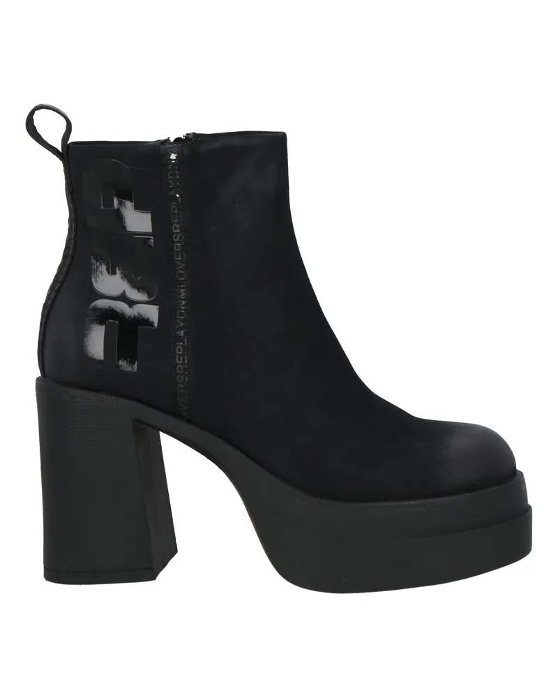 Replay Stiefelette Schwarz