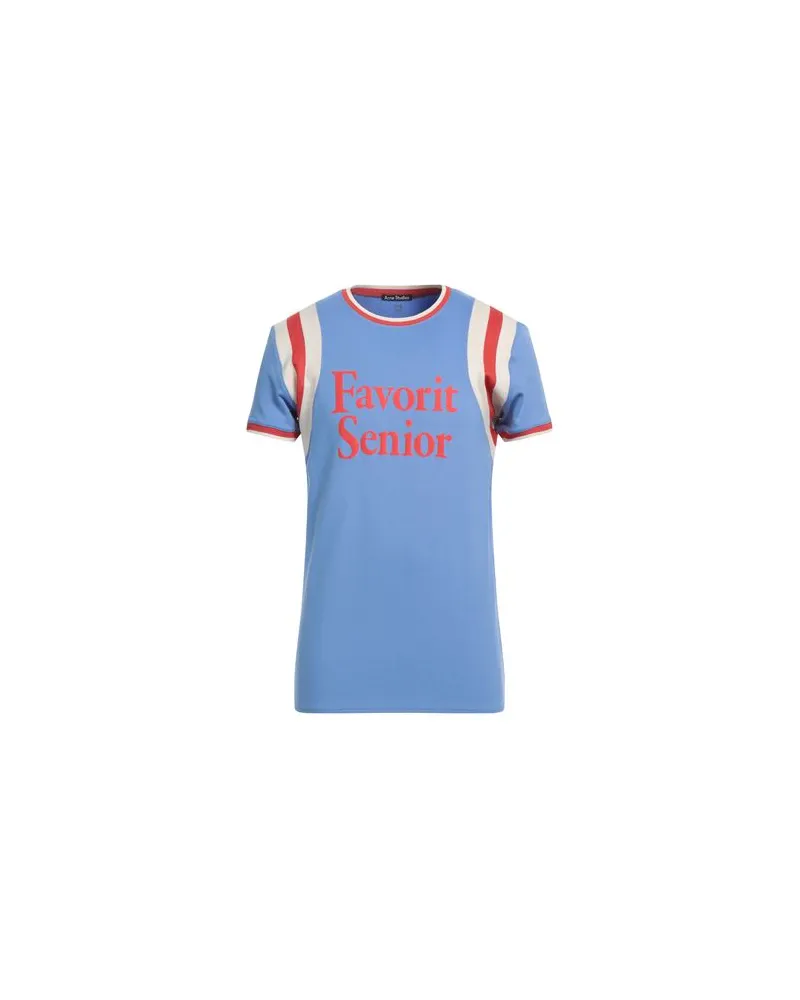 Acne Studios TOPS - T-shirtsauf YOOX.COM Blaugrau