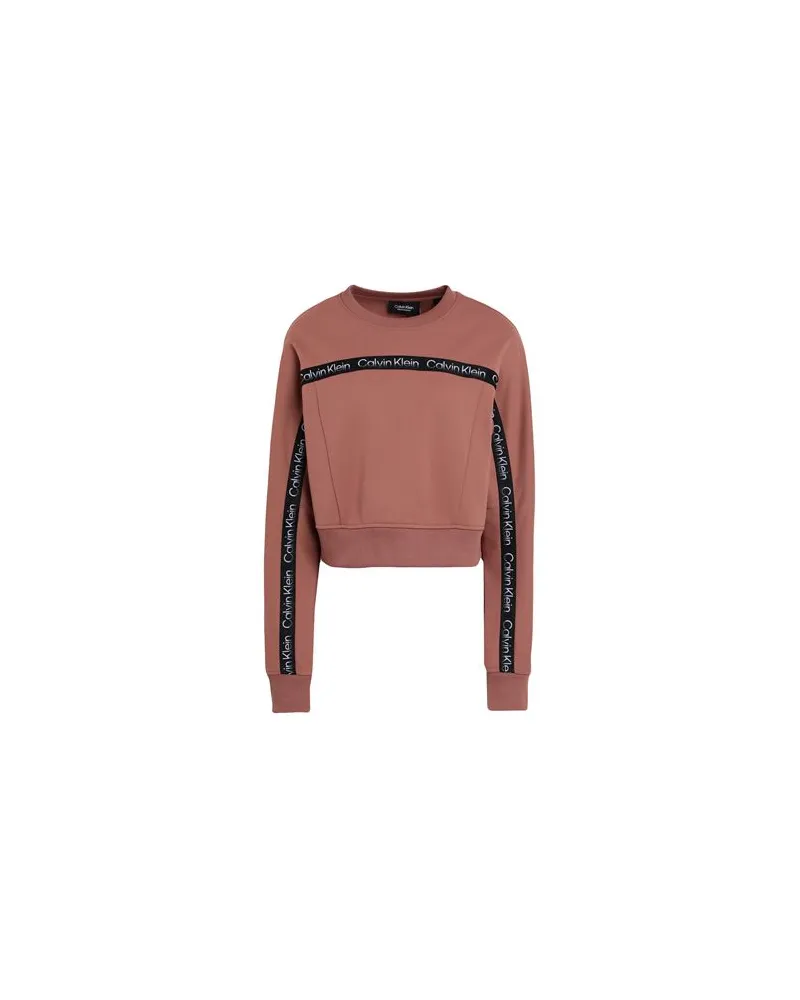 Calvin Klein TOPS - Sweatshirtsauf YOOX.COM Lederfarben