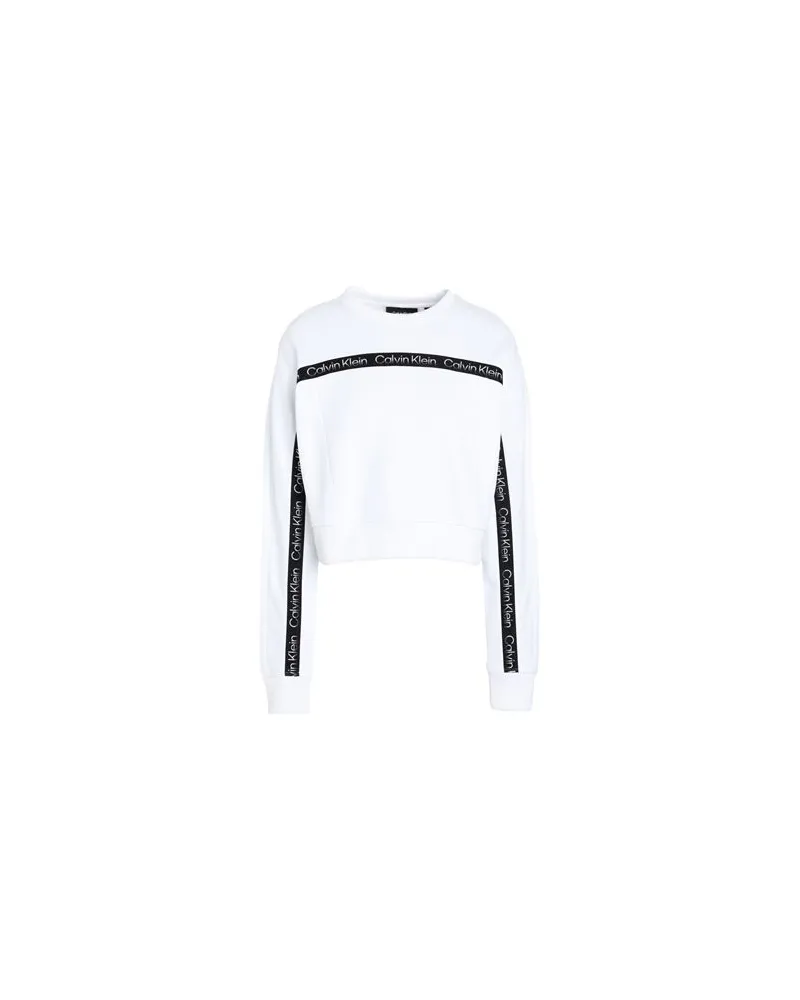 Calvin Klein TOPS - Sweatshirtsauf YOOX.COM Weiß