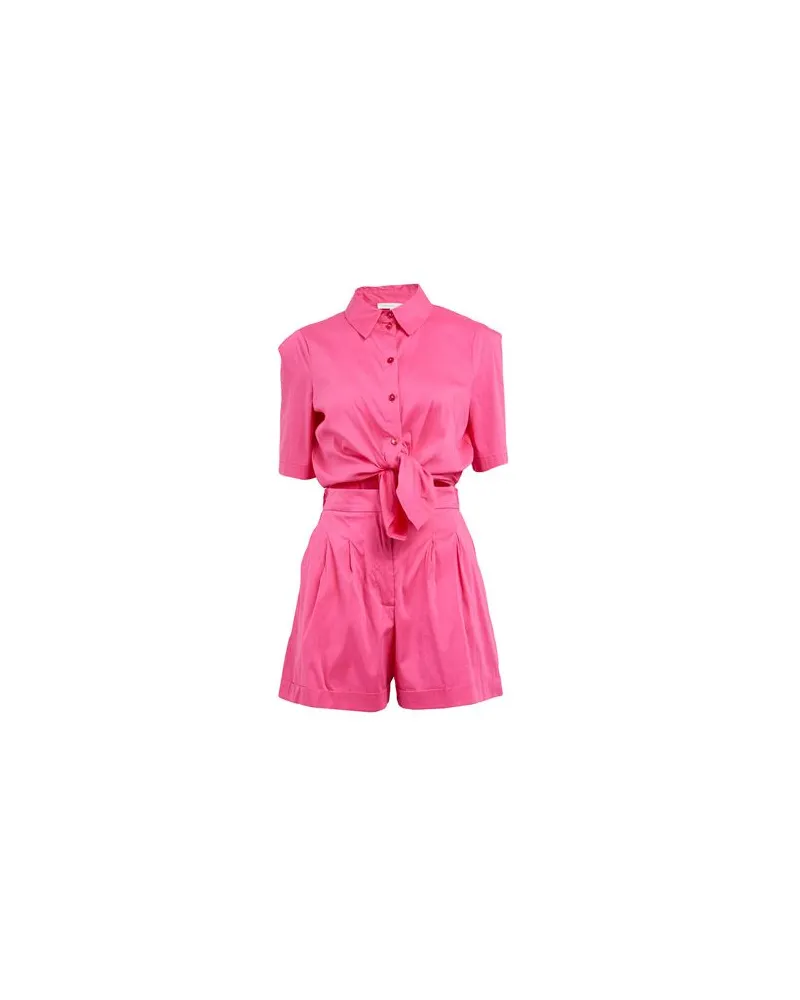 Patrizia Pepe OVERALLS - Jumpsuitsauf YOOX.COM Fuchsia