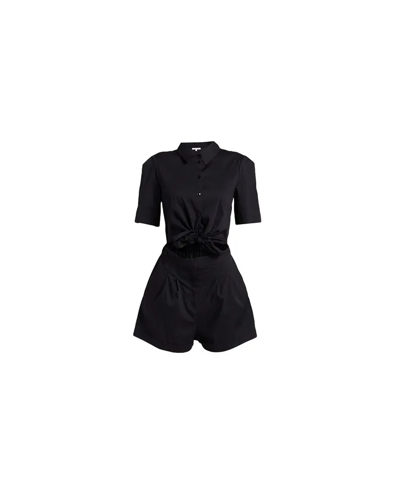 Patrizia Pepe OVERALLS - Jumpsuitsauf YOOX.COM Schwarz