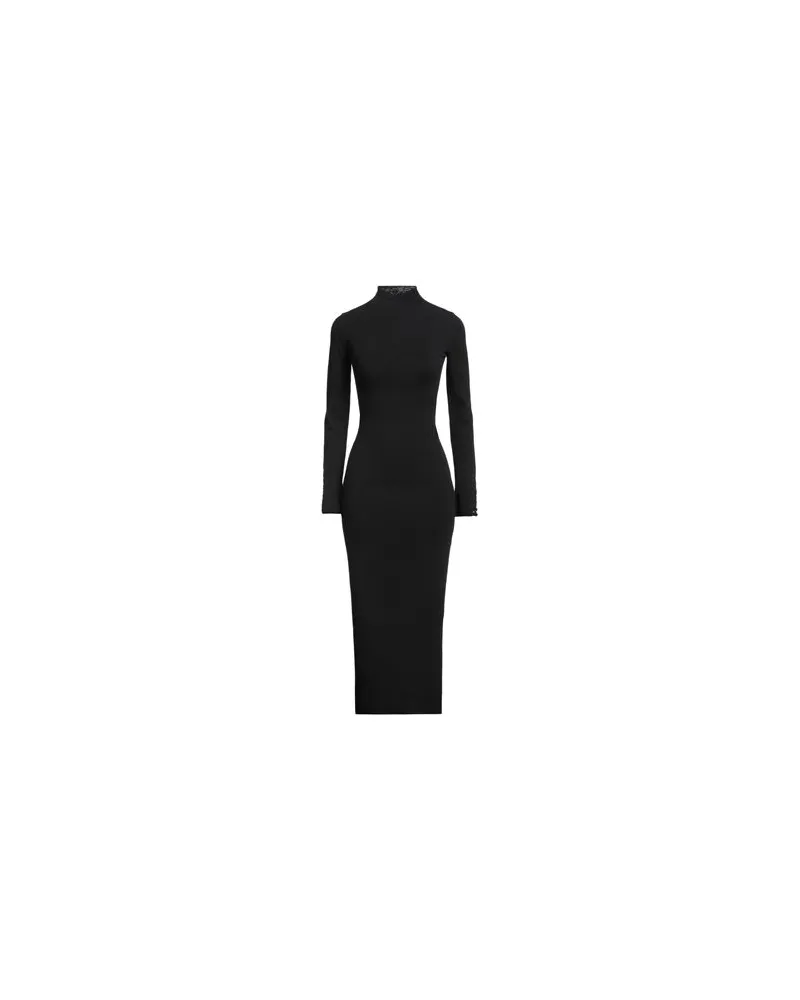 SSHEENA KLEIDER - Midi-Kleiderauf YOOX.COM Schwarz