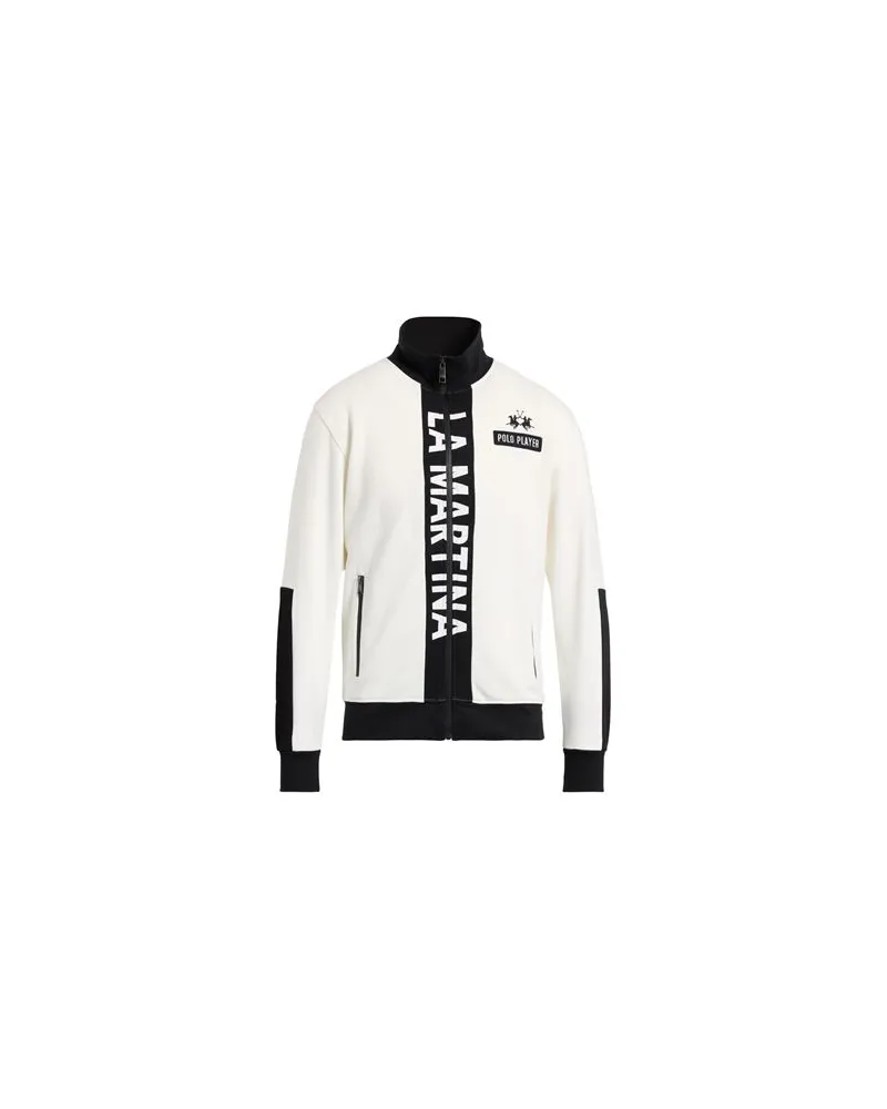 La Martina TOPS - Sweatshirtsauf YOOX.COM Elfenbein