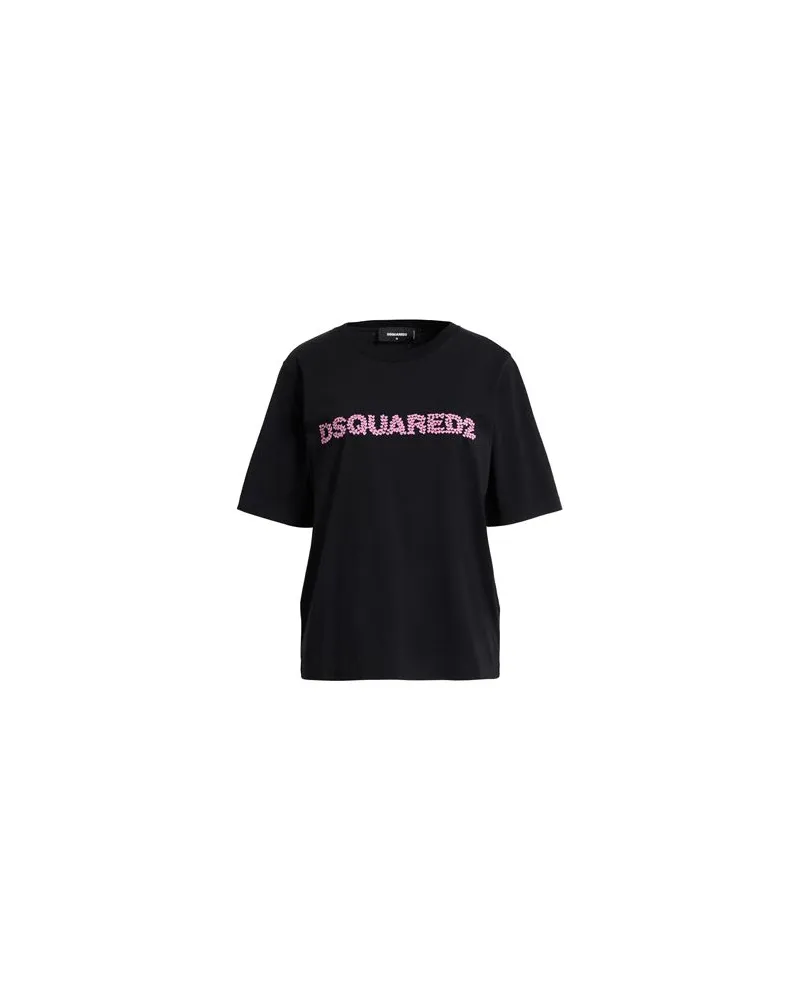Dsquared2 TOPS - T-shirtsauf YOOX.COM Schwarz