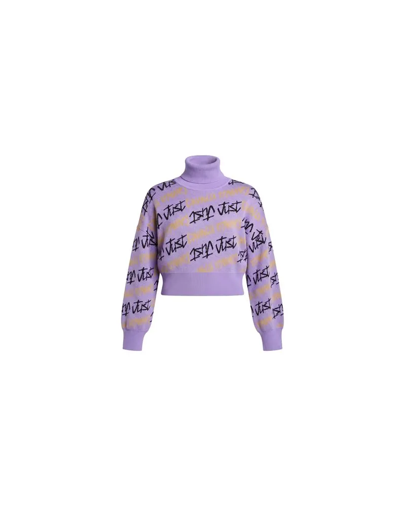 Just Cavalli STRICKWAREN - Rollkragenpulloverauf YOOX.COM Violett